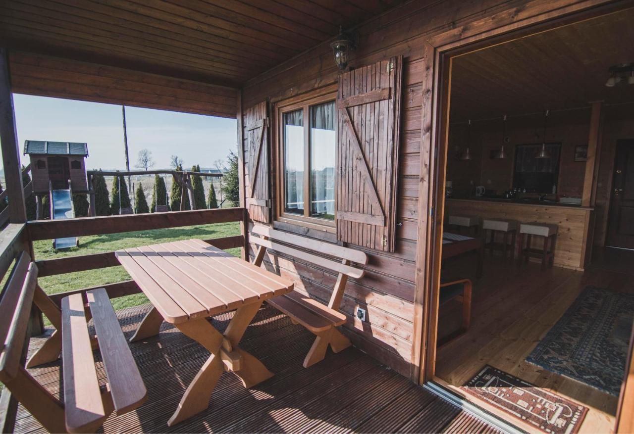 Trzy Kolory Jezierzany Villa Exteriör bild